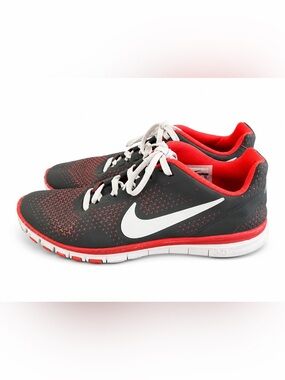 Nike Free Run 3.0 Grey Orange Running Shoes Sneakers Size 6